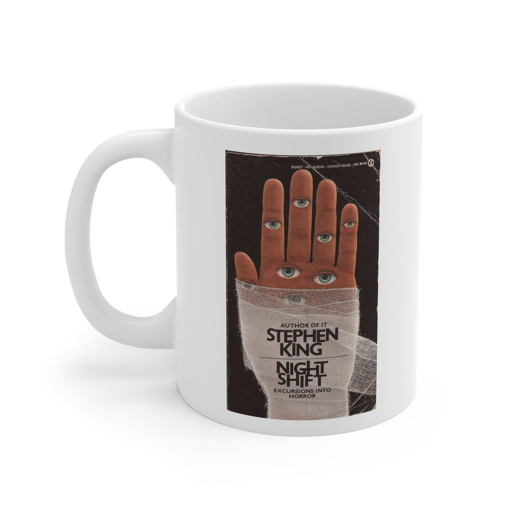 Stephen King Night Shift Book Cover Mug — 11oz Inspirational Coffee Cup