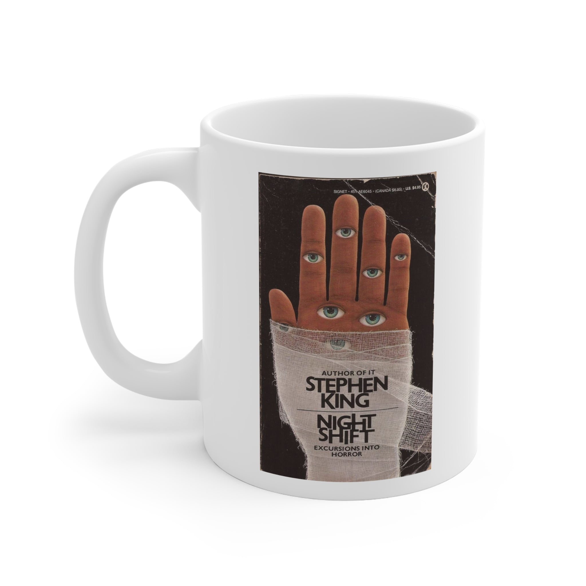 Stephen King Night Shift Book Cover Mug — 11oz Inspirational Coffee Cup