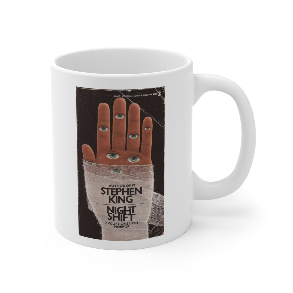 Stephen King Night Shift Book Cover Mug — 11oz Inspirational Coffee Cup