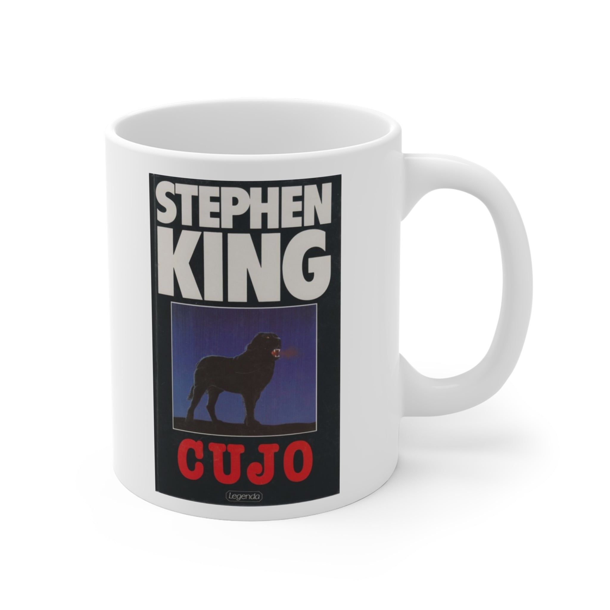 Stephen King Cujo Book Cover Mug — 11oz Inspirational Coffee Cup