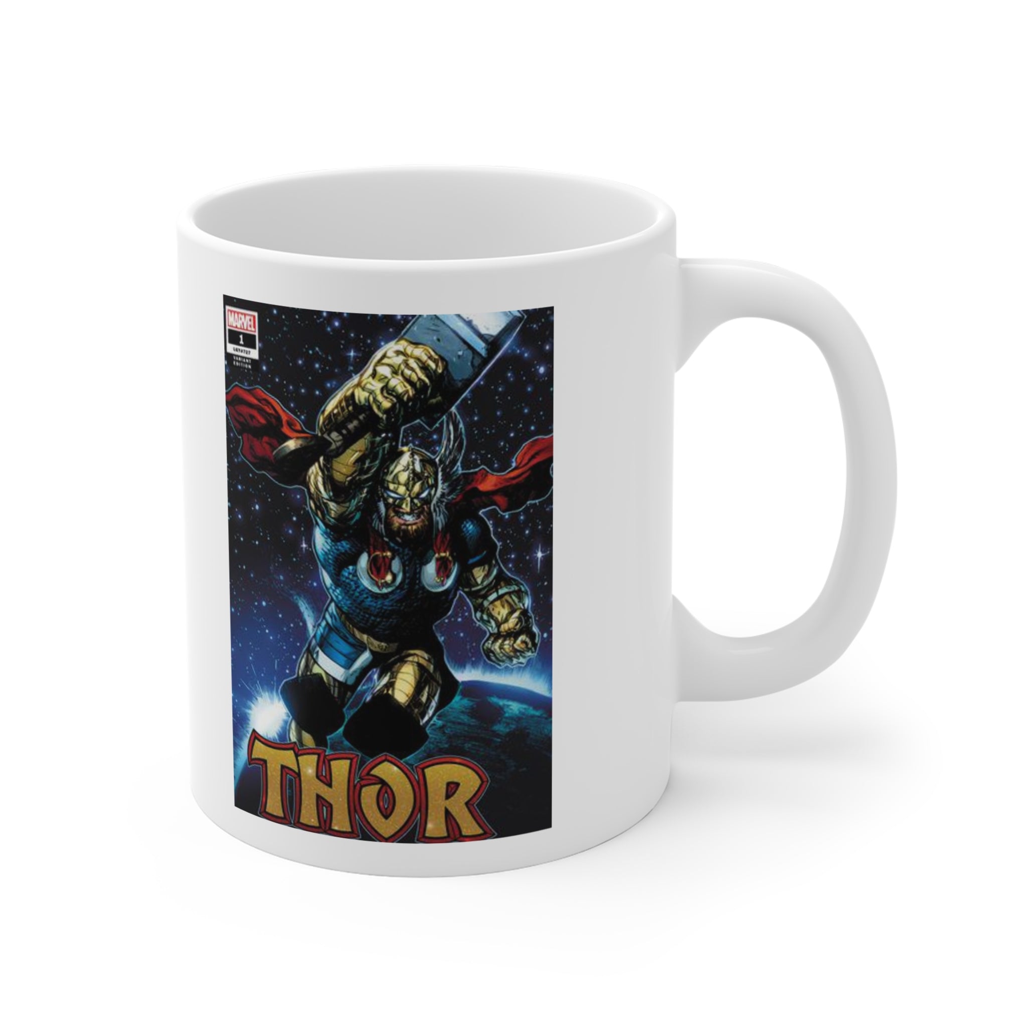 CThor Comic Book Cover Mug — 11oz Inspirational Coffee Cup