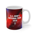USA Mens Soccer Team World Cup 2026 Mug — 11oz Inspirational Coffee Cup