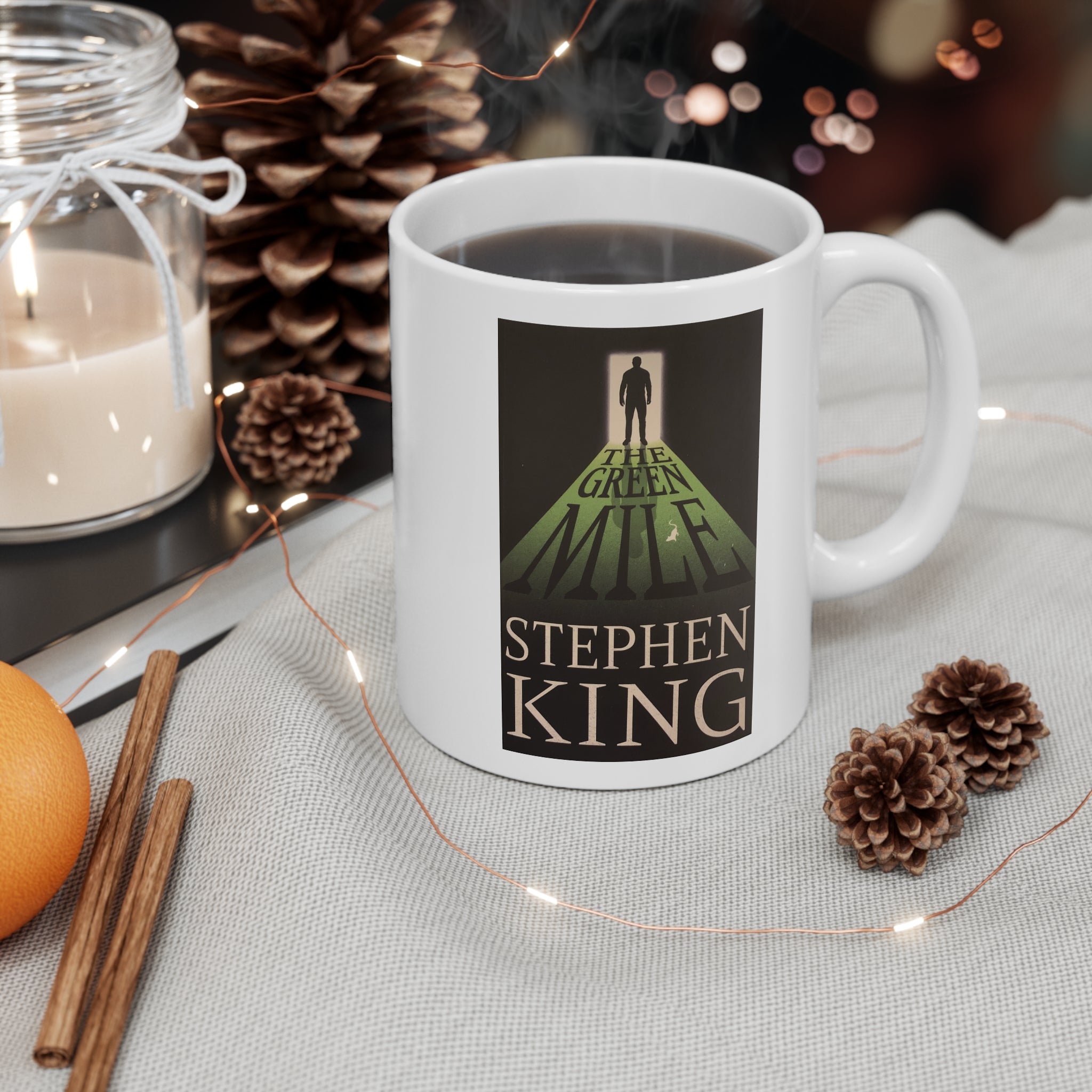 Stephen King Green Mile Book Cover Mug — 11oz Inspirational Coffee Cup