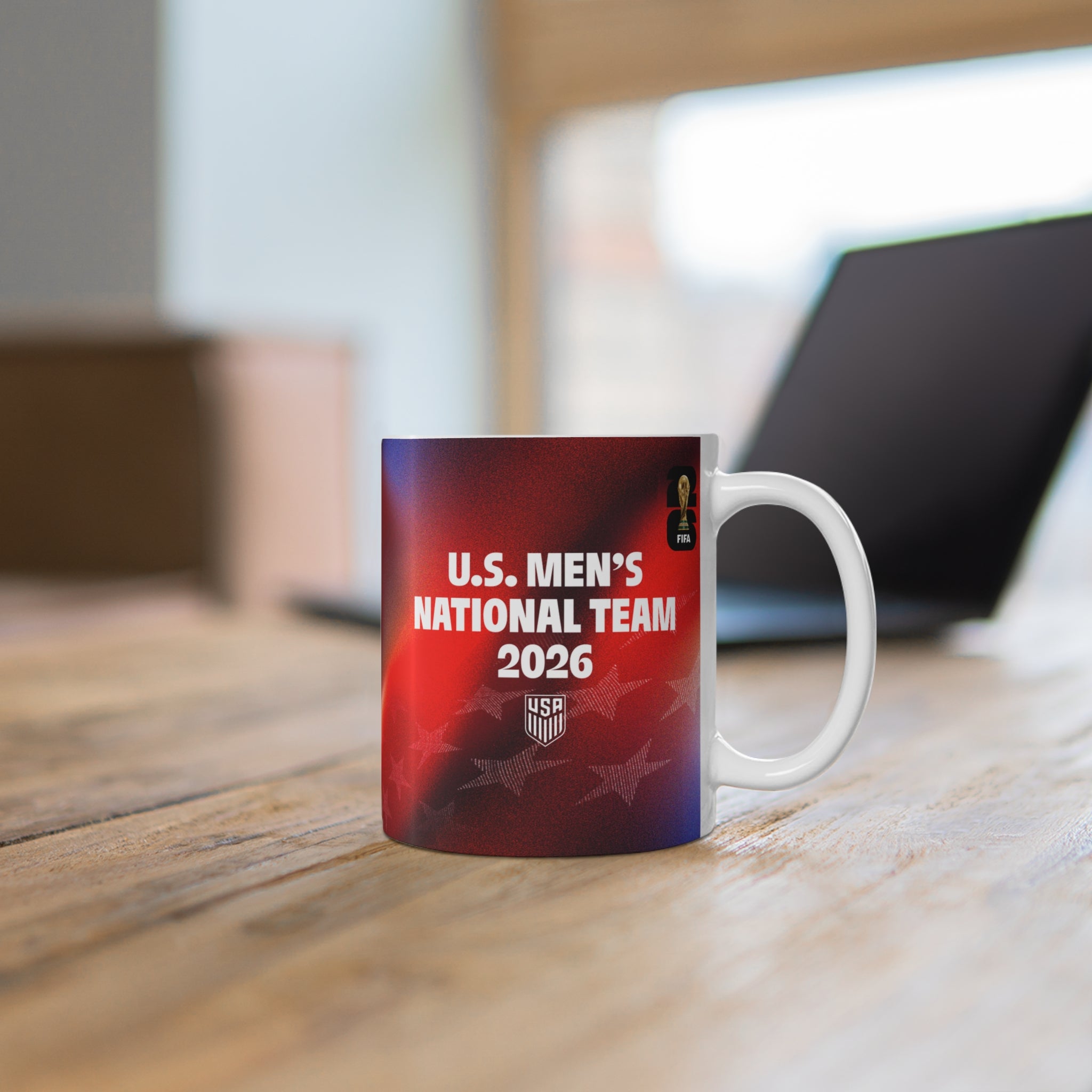USA Mens Soccer Team World Cup 2026 Mug — 11oz Inspirational Coffee Cup