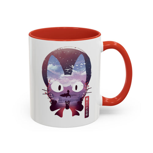 Cat Kiki's Delivery Anime Coffee Mug