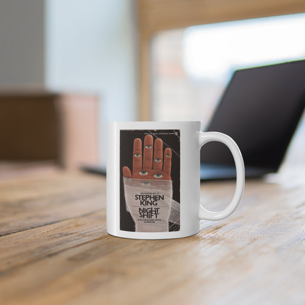 Stephen King Night Shift Book Cover Mug — 11oz Inspirational Coffee Cup