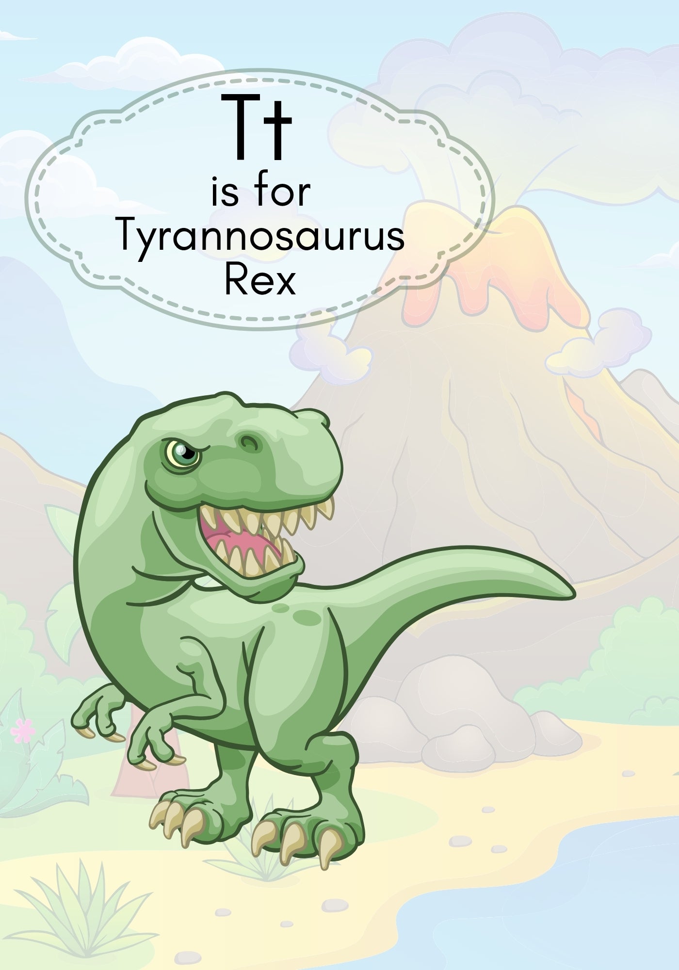 Alphabet ABCs of Dinosaurs