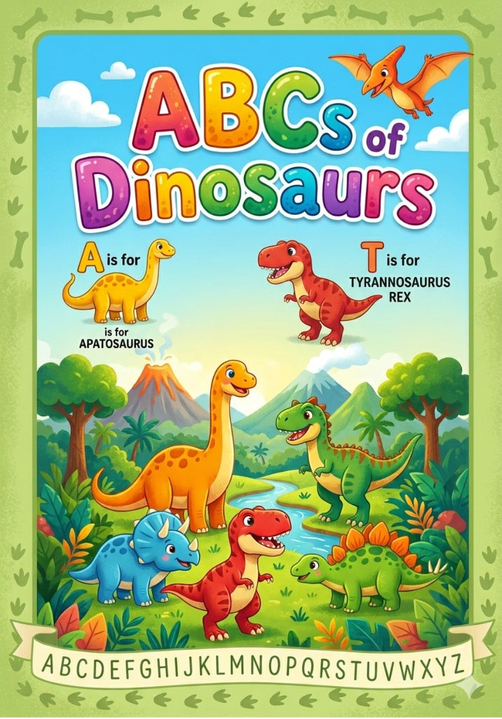 Alphabet ABCs of Dinosaurs